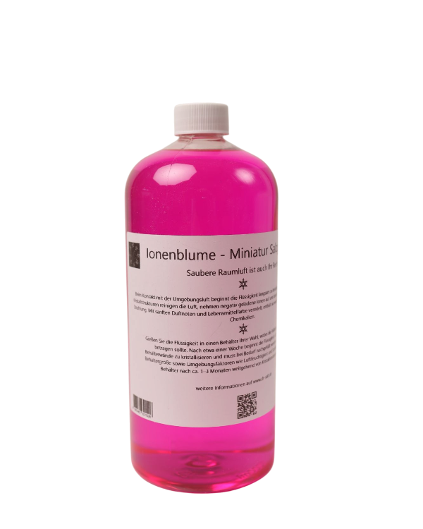 Ionenblume (Miniatur Salzgrotte) 1000ml